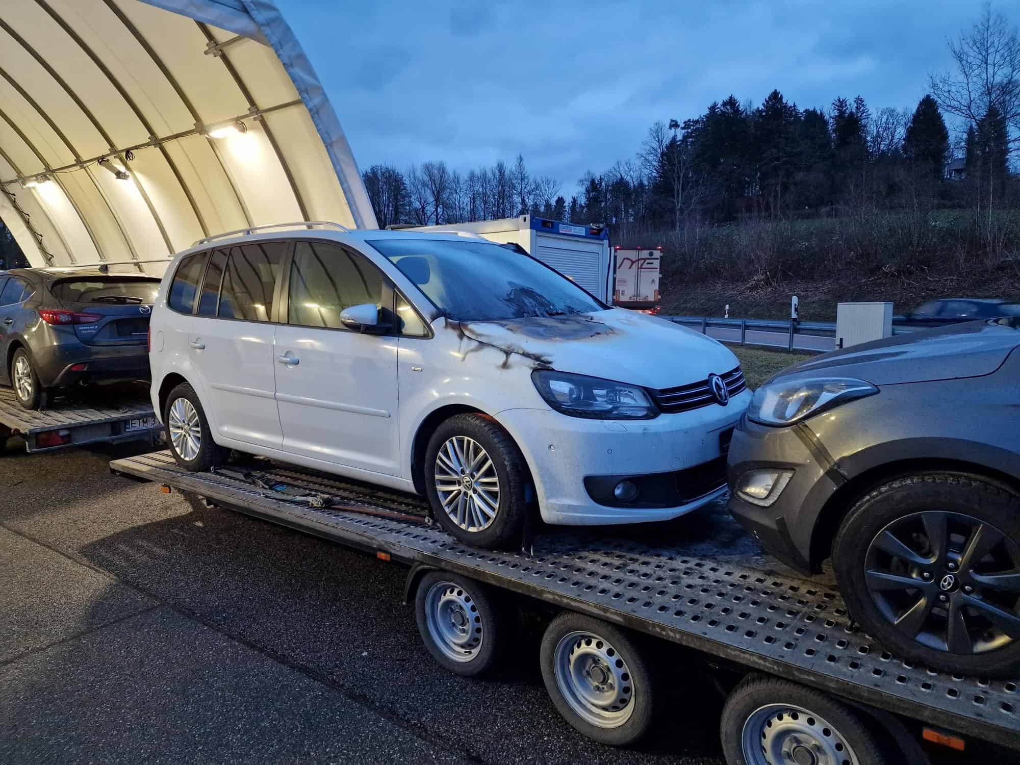 Über eine Restwertbörse erworben? Bannbruch an der Schweizer Grenze!