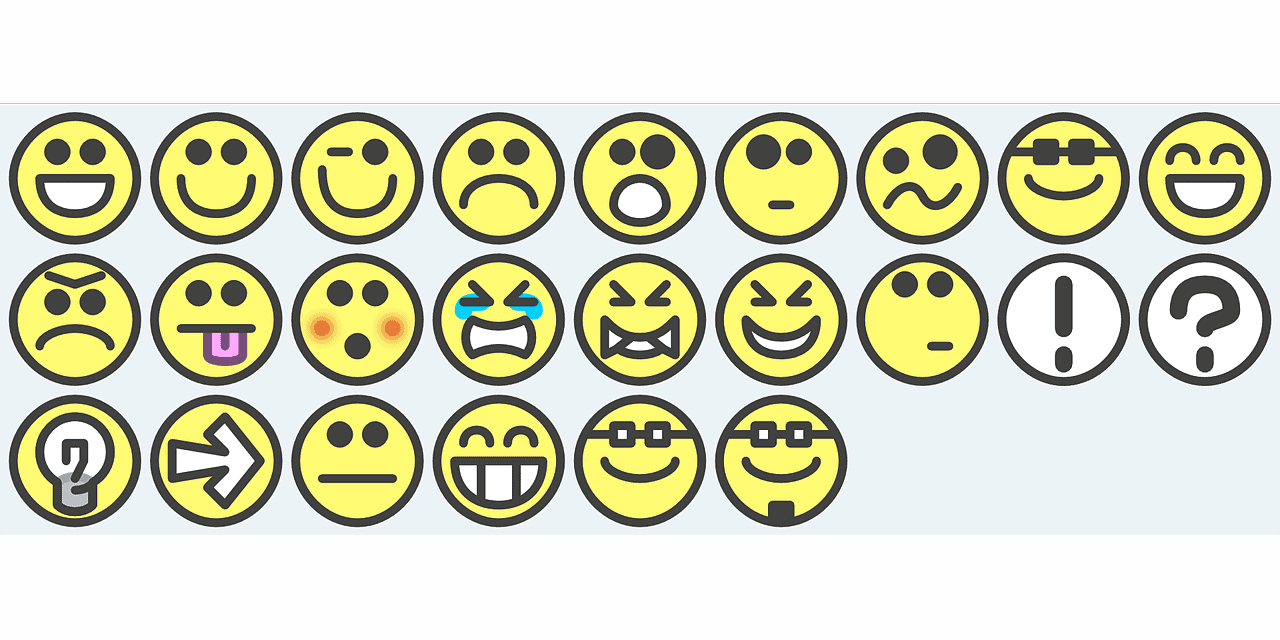 Smileys by Clker-Free-Vector-Images